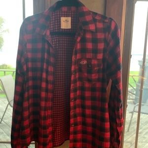 Hollister Plaid/Flannel Button Down Shirt